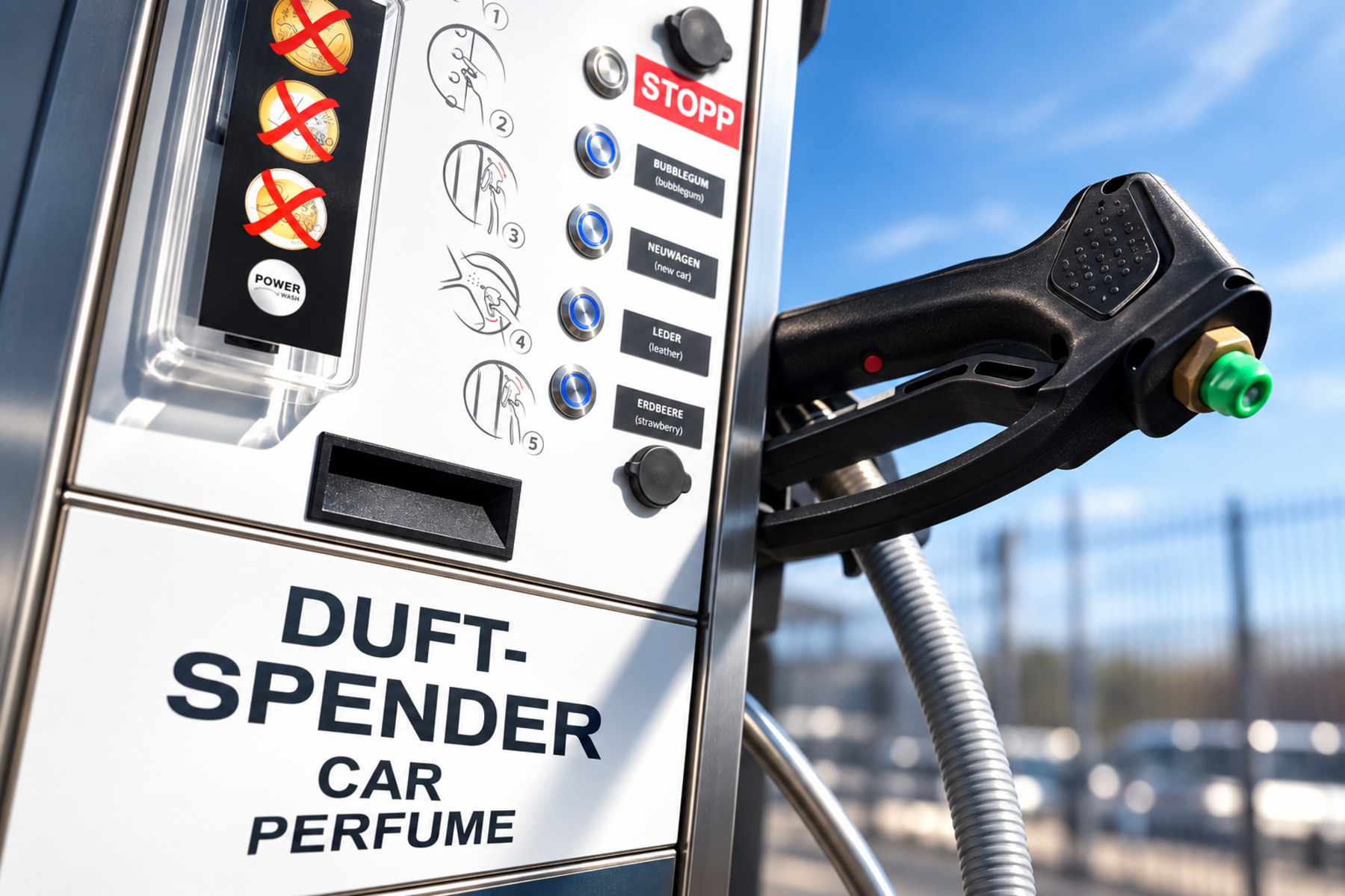 Duftspender für die Innenreinigung