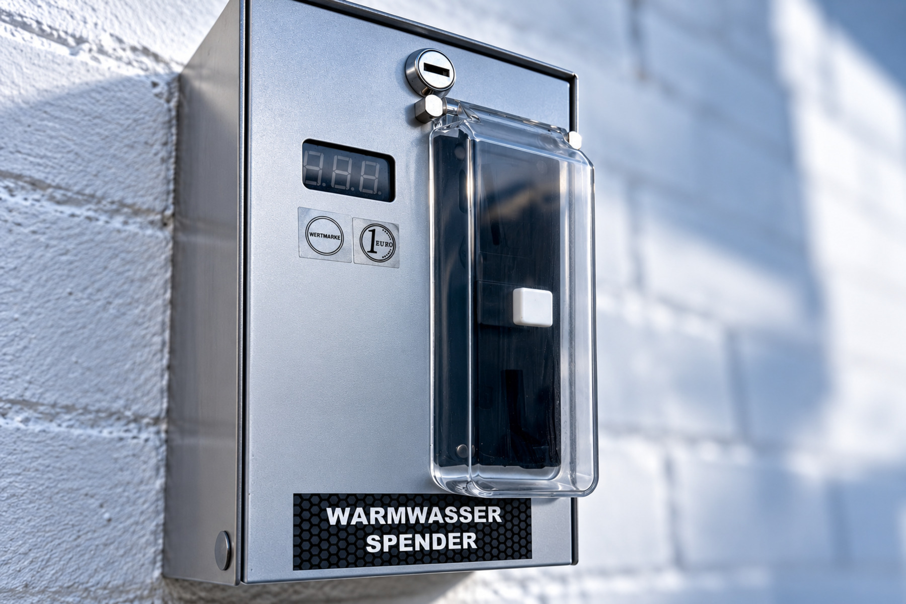 Wasserspender für die Innenreinigung